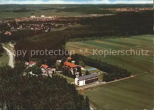 Bad Duerrheim Sanatorium Hirschhalde Solbad Fliegeraufnahme Kat. Bad Duerrheim