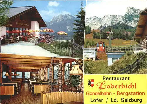 Lofer Panorama Restaurant Loderbichl  Kat. Lofer