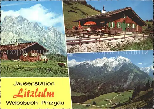 Weissbach Lofer Jausenstation Litzalm  / Weissbach bei Lofer /Pinzgau-Pongau