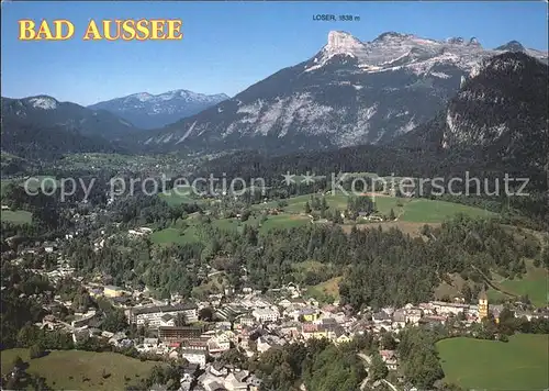 Bad Aussee Steiermark Fliegeraufnahme Kat. Bad Aussee