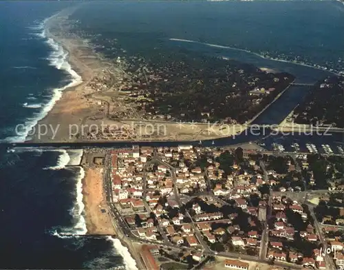 Hossegor Soorts Landes Vue aerienne Fliegeraufnahme Kat. Soorts Hossegor