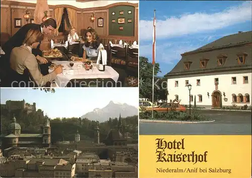 Anif Niederalm Hotel Restaurant Kaiserhof  Kat. Anif