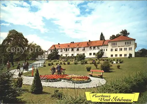 Bad Schoenau Kurhaus Zum Landsknecht  Kat. Bad Schoenau Bucklige Welt