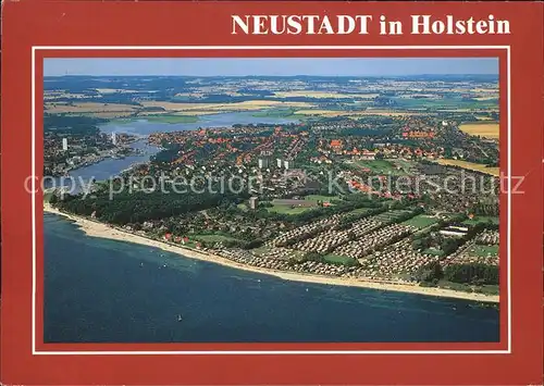 Neustadt Holstein Fliegeraufnahme Kat. Neustadt in Holstein