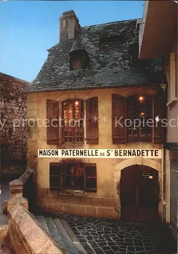 Lourdes Hautes Pyrenees Maison Paternelle Ste Bernadette Soubirous  Kat. Lourdes