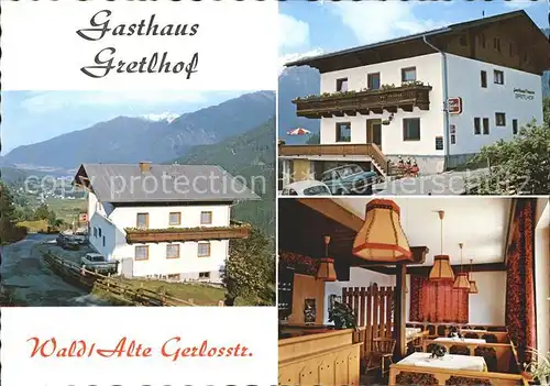 Wald Pinzgau Gasthaus Gretlhof  Kat. Wald im Pinzgau