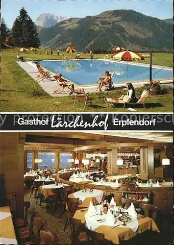 Erpfendorf Gasthof Pension Laerchenhof Kat. Kirchdorf in Tirol