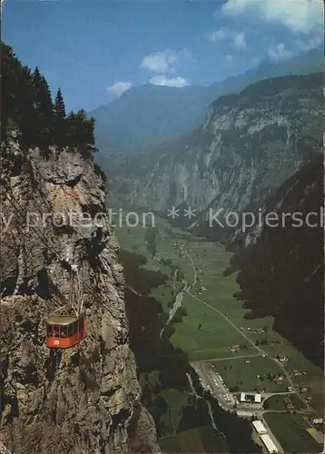 Lauterbrunnental Schilthorn Seilbahn  Kat. Lauterbrunnen