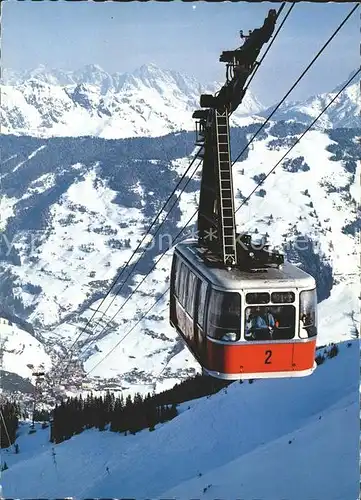 Saalbach Hinterglemm Seilbahn Kohlmaiskopf  Kat. Saalbach Hinterglemm