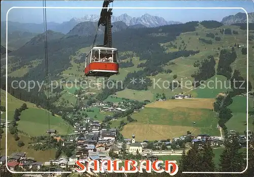 Saalbach Hinterglemm Seilbahn Schattberg  Kat. Saalbach Hinterglemm