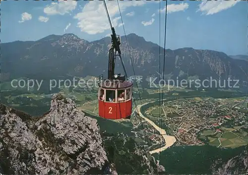 Bad Reichenhall Predigtstuhl Seilbahn Hochstaufen Kat. Bad Reichenhall