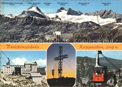 Obertraun Berghotel Krippenstein Hoher Dachstein Seilbahn  Kat. Obertraun