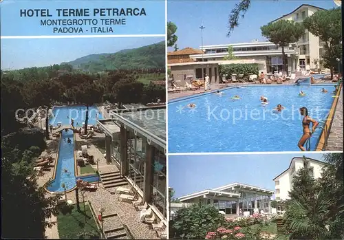 Padova Hotel Terme Petrarca Swimming Pool Montegrotto Terme Kat. Padova