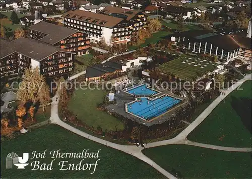 Bad Endorf Jod Thermalbad Fliegeraufnahme Kat. Bad Endorf