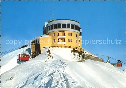 Davos GR Jakobshorn mit Seilbahnen Bergstation Wintersportplatz Kat. Davos