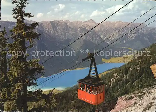 Maurach Tirol Rofanbahn Bergbahn Achensee Pertisau Karwendel Alpenpanorama Kat. Eben am Achensee