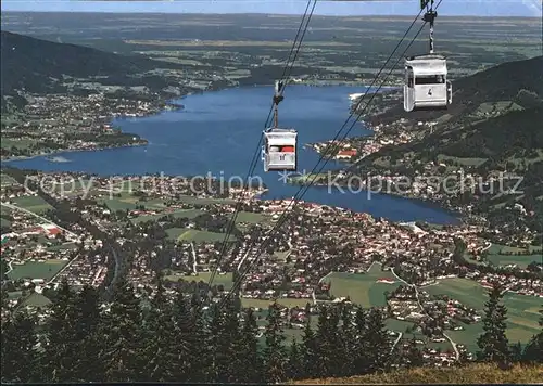 Tegernsee Wallbergbahn Bergbahn Talblick Bad Wiessee Gmund Kat. Tegernsee