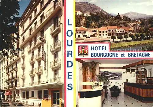 Lourdes Hautes Pyrenees Hotel Bourgogne et Bretagne Kat. Lourdes