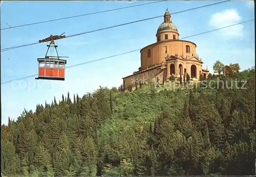 Bologna Wallfahrtskirche Muttergottes vom hl. Lukas Seilbahn Kat. Bologna