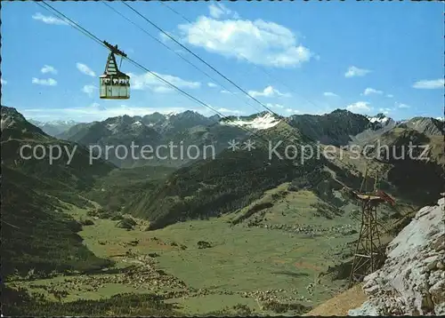 Ehrwald Tirol Tiroler Zugspitzbahn Bergbahn Blick ins Ehrwalder Talbecken Alpenpanorama / Ehrwald /