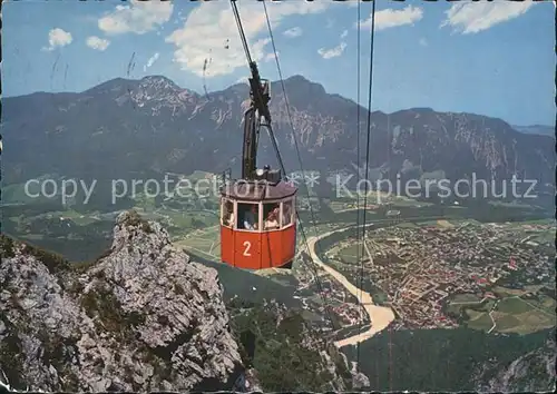 Bad Reichenhall Predigtstuhlbahn Bergbahn Hochstaufen Chiemgauer Alpen Kat. Bad Reichenhall