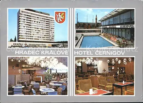 Hradec Kralove Hotel Cernigow Restaurant Swimming Pool Kat. Hradec Kralove Koeniggraetz
