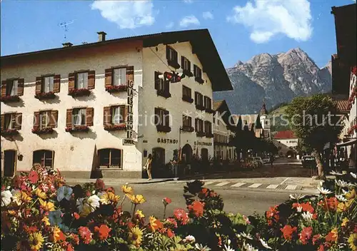 Kuchl Gasthof Muehlthaler am Hohen Goell Blumen Kat. Kuchl