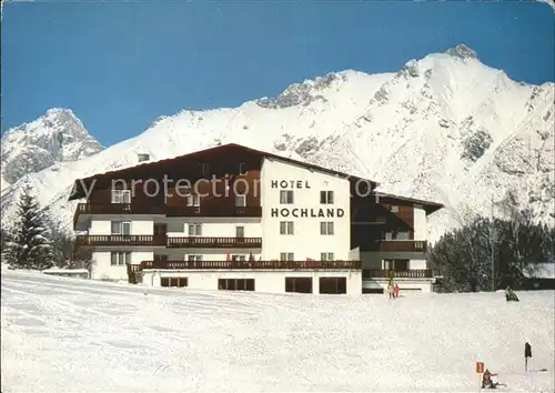 Seefeld Tirol Hotel Hochland Wintersportplatz Kat. Seefeld in Tirol