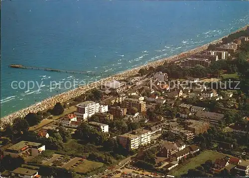 Scharbeutz Ostseebad Fliegeraufnahme Kat. Scharbeutz