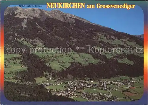Neukirchen Grossvenediger Fliegeraufnahme Nationalpark Hohe Tauern Kat. Neukirchen am Grossvenediger