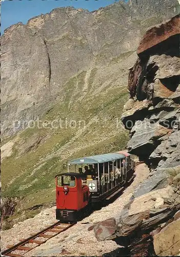 Reisseck Kaernten Seenplateau Hoehenbahn Blick zur Kammwand Kat. Reisseck