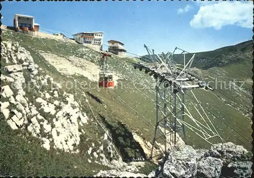 Malcesine Lago di Garda Funivia Monte Baldo Drahtseilbahn Kat. Malcesine