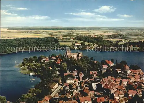 Ratzeburg Inselstadt Naturpark Lauenburgische Seen Fliegeraufnahme Kat. Ratzeburg