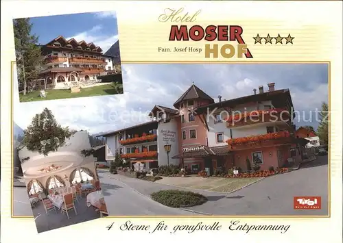 Breitenwang Tirol Hotel Moser Hof Kat. Breitenwang