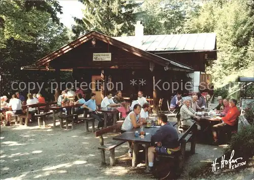 Schoenau Koenigssee Gruenstelnhuette  Kat. Schoenau a.Koenigssee