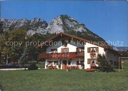 Ramsau Berchtesgaden Haus Etzerhaeusl  Kat. Ramsau b.Berchtesgaden