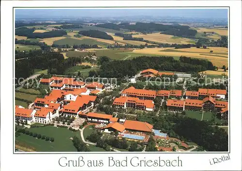 Bad Griesbach Rottal Fliegeraufnahme Dreiquellenbad / Bad Griesbach i.Rottal /Passau LKR