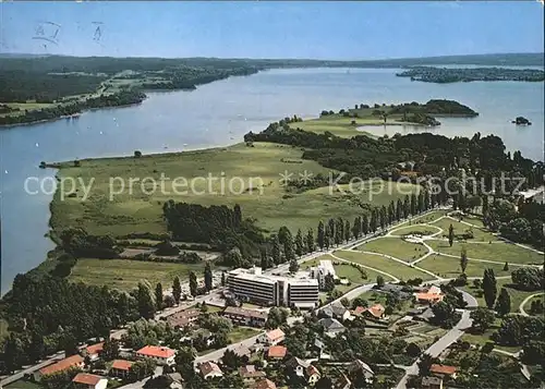 Radolfzell Bodensee Herz Kreislauf Klinik Mettnau Fliegeraufnahme Kat. Radolfzell am Bodensee