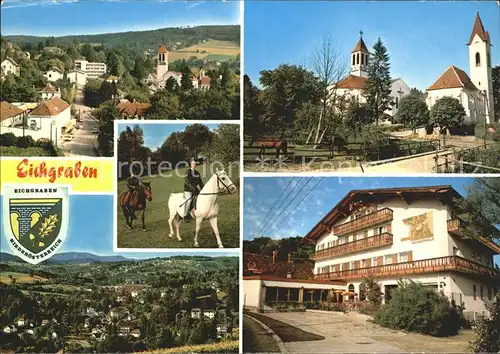 Eichgraben Pferde Kirche  Kat. Eichgraben