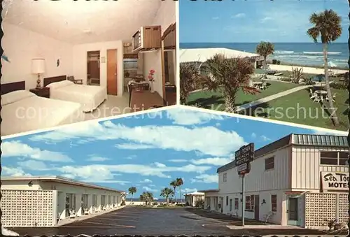Daytona Beach Sea Tona Beach Motel S. Atlantic Ave Florida Kat. Daytona Beach