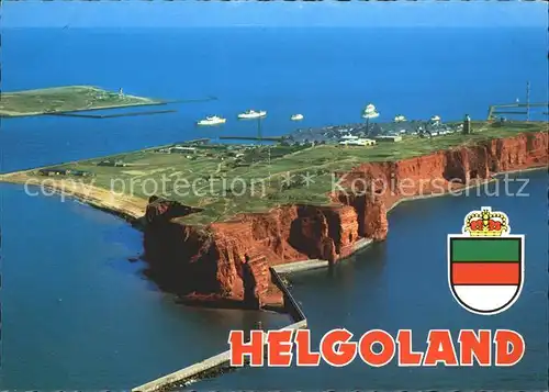 Helgoland Fliegeraufnahme / Helgoland /Pinneberg LKR