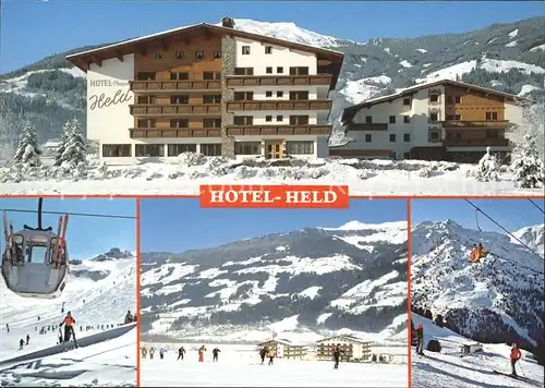 Fuegen Hotel Held Skigebiet Spieljoch Langlaufloipe Haus Hochfuegel  Kat. Fuegen Zillertal