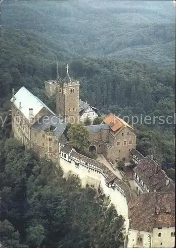 Wartburg Eisenach Fliegeraufnahme Kat. Eisenach