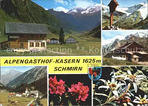 Schmirn Alpengasthof Kasern Kat. Schmirn