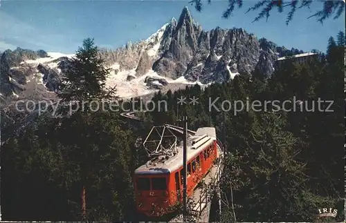 Chamonix Le Chemin Montenvers Aiguille Dru Kat. Chamonix Mont Blanc