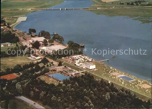 Toenning Nordseebad Fliegeraufnahme Bade  Luftkurort Kat. Toenning