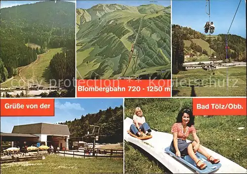 Bad Toelz Blombergbahn  Kat. Bad Toelz