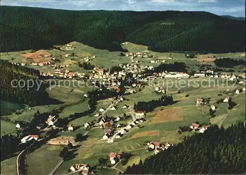 Baiersbronn Schwarzwald Mitteltal Fliegeraufnahme Kat. Baiersbronn