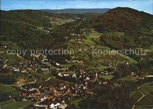 Sasbachwalden Fliegeraufnahme Kat. Sasbachwalden