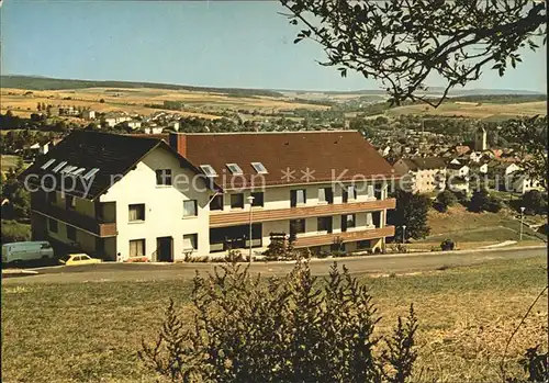 Neukirchen Knuellgebirge Kneippkurhotel Sonnenhof Kat. Neukirchen